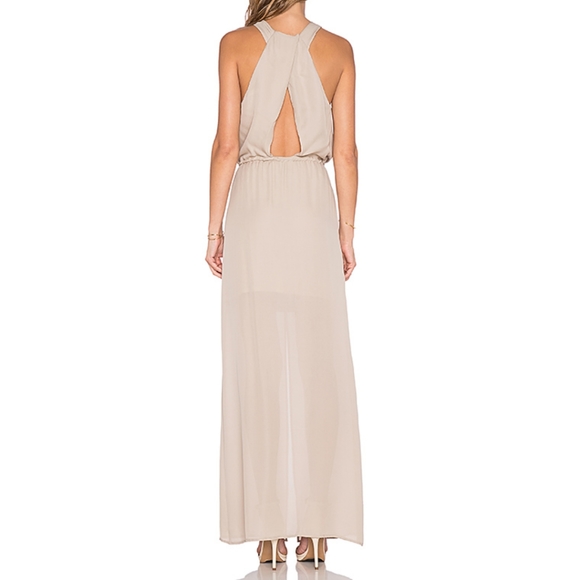 Rory Beca Maid by Yifat Gown in blush pink maxi - Picture 2 of 12